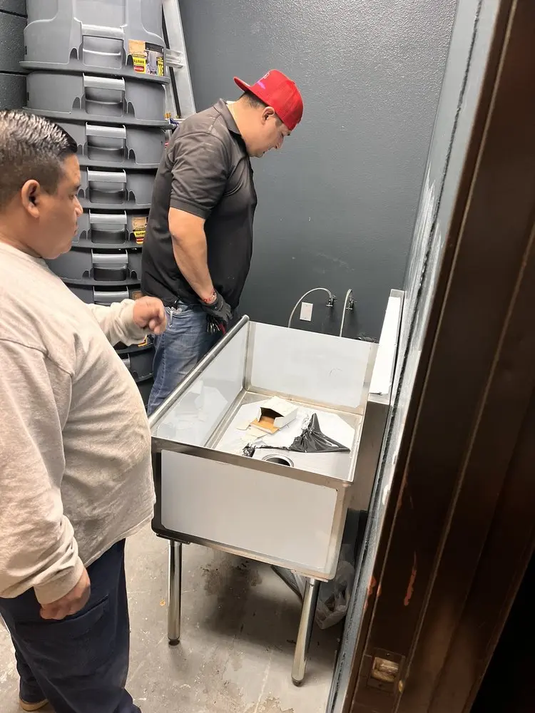 Commercial plumbing and sink installation in Dunlap Acres